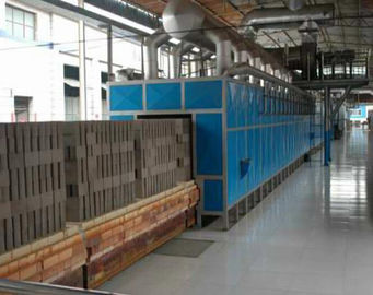 Υψηλής θερμοκρασίας πυρίμαχη ύλη κλιβάνων σηράγγων τούβλου αργίλου φυσικού αερίου που συμπυκνώνεται