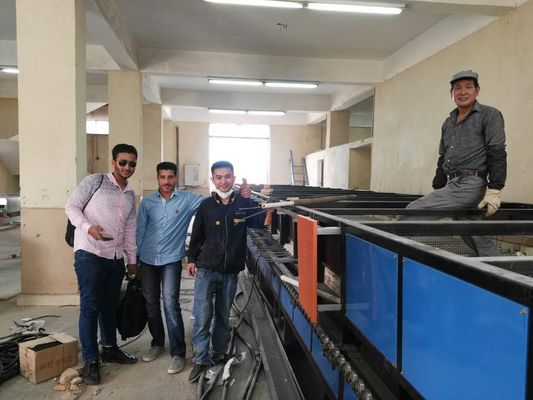 Ηλεκτρικός ζεστός αέρας που κυκλοφορεί το βιομηχανικό φούρνο σηράγγων με τη σταθερή και ακριβή θερμοκρασία