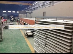 Ελέγχος PID θερμό λιώσιμο χρωματιστό γυαλισμένο γυαλί ψηφιδωτό φούρνο