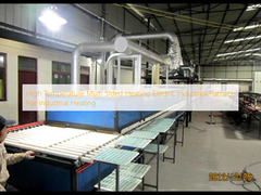 Υψηλής θερμοκρασίας πολυμερές θερμαντικό ηλεκτρικό βιομηχανικό φούρνο για βιομηχανική θέρμανση