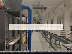 Κούφος κυλίνδρων με ακριβή ρύθμιση θερμοκρασίας συνεχούς λειτουργίας