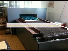 Φούρνος ανόπτησης ακριβείας οπτικής γυάλινης ταινίας τύπου Mesh Belt