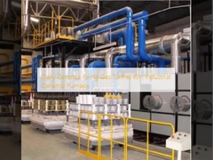 Ημερήσια κεραμική καύση τούνελ αερίου φούρνος βιομηχανικός κεραμικός φούρνος